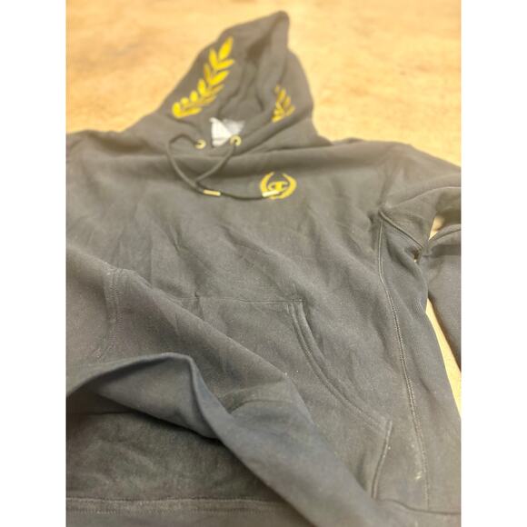 Champion x Muhammad Ali Black Gold Laurel Hoodie – Limited Edition Streetwear - Picture 3 of 14